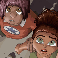 looking up