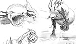 Giant Snowman Creature Design